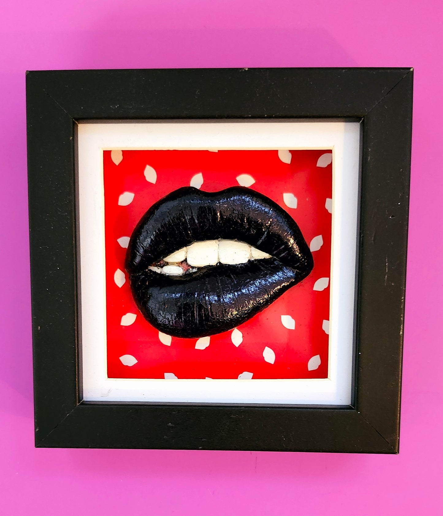 Clearance. Lip Wall Art