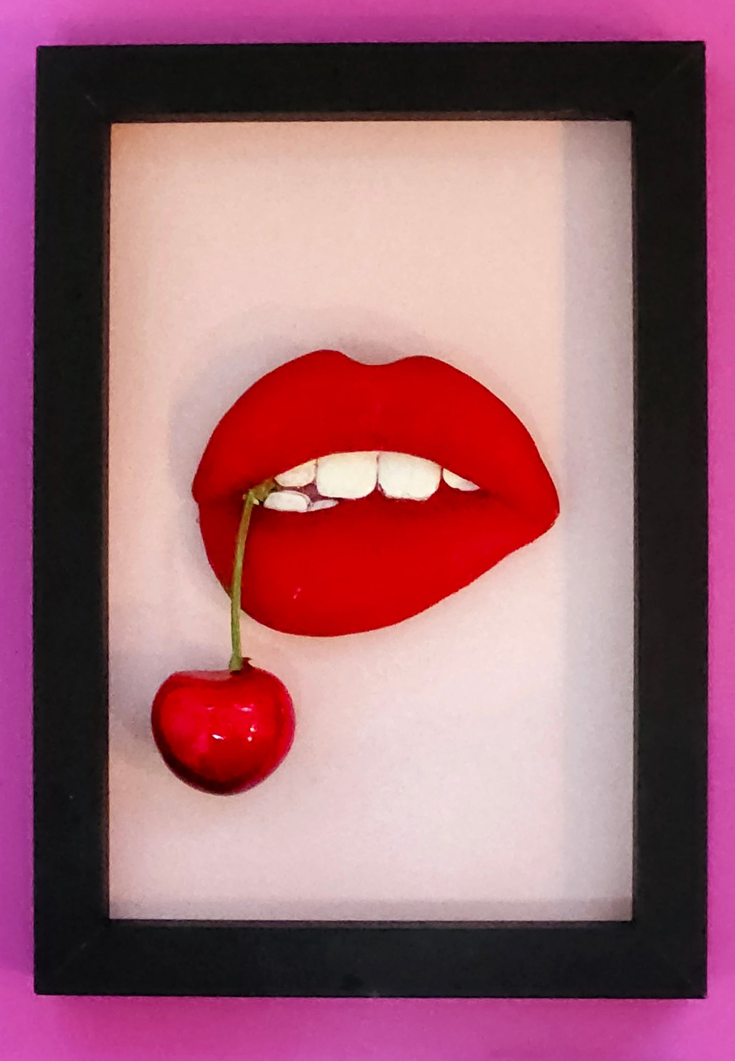 3D Lips Picture Classic Cherry 💋