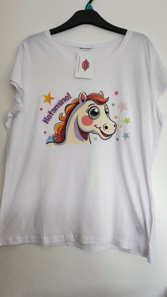 NSFW Short Sleeved Offensive Horse Tee Shirt