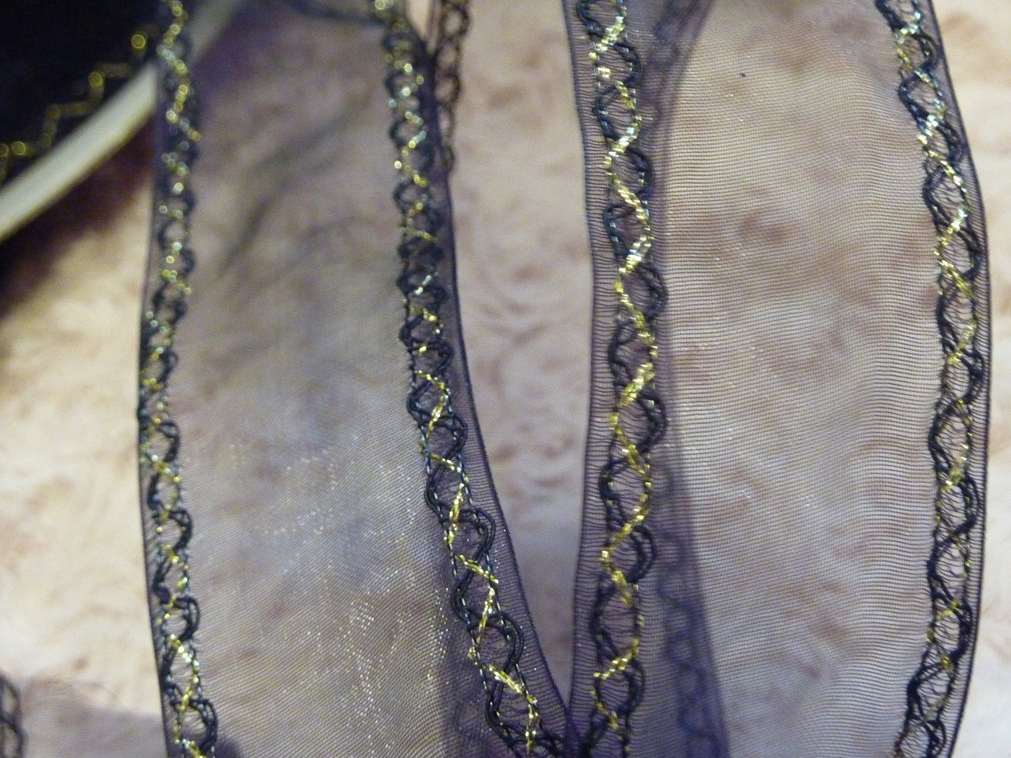 Wire Edged Christmas Assorted Ribbon 63mm/ 38mm Wide x 1 Metre