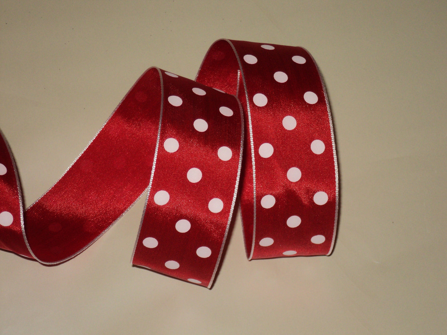 Wire Edged Ribbon 38mm Wide x 1 Metre